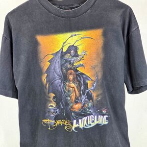 Vintage 1997 The Darkness Witchblade Fashion Victim T Shirt Single Stitch Sz XL